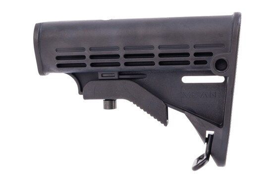 Mean Arms Black Standard Stock has QD sling studs on each side.